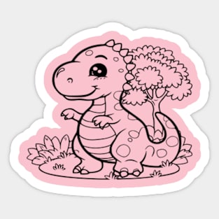 dinosaurs baby Sticker